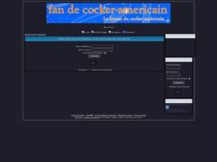le forum des fans de cocker-americain