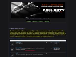 COD-LEAGUES: Compétitions Call Of Duty - Black Ops II [PS3]