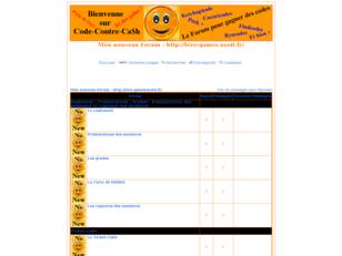 Creer un forum : Code-Contre-Ca$h