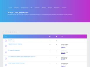 Atelier Code de la Route