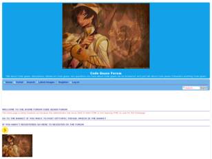 Free forum : Code Geass Forum