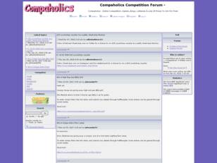 Compaholics Online Competition Forum