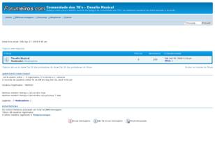 Forum gratis : Comunidade dos 70's-Desafio Musical
