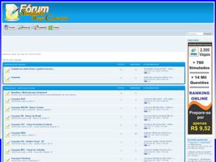 Simulado Brasil Concurso - Fórum para Concurseiros