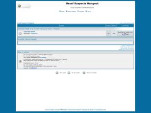 Free forum : Usual Suspects Hangout
