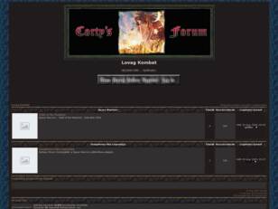 Corty's Forum