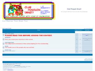 Free forum : Club Penguin Smart!