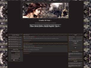Forum gratuit : Cradle Of Fear
