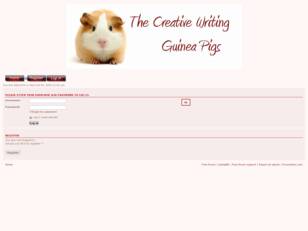 The Creative Writing Guninea Pigs