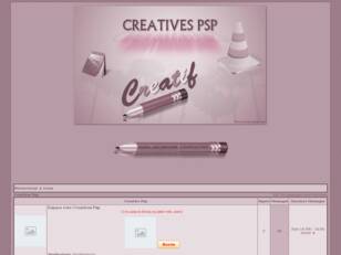 creer un forum : Creatives Psp