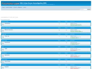 CSI: Crime Scene Investigation RPG