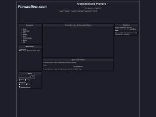 Foro gratis : Bienvenidos a Venezuelans Players
