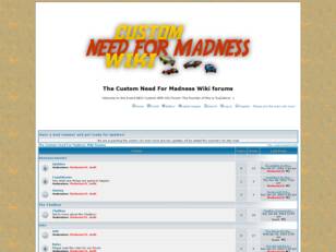 Custom Need For Madness Wiki Forums