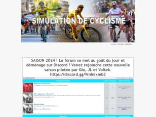 Simulation de Cyclisme 2022