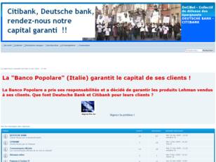 DeCiBel - Collectif DEUTSCHE BANK - CITIBANK