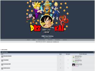 Site Officiel DBZ Kai Online