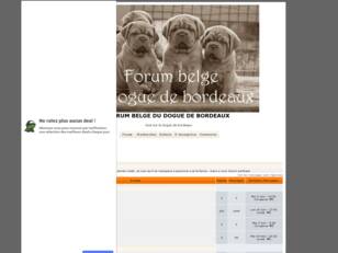 creer un forum : Club belge du dogue