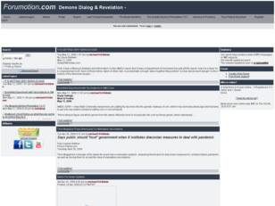 Free forum : Demons Dialog & Revelation