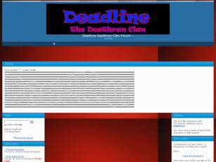 Deadlines Deathrun Clan Forum