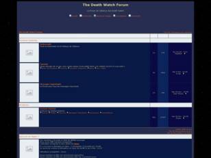 The Death Watch forum