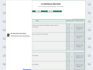 La Decheance Eternelle