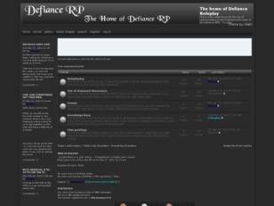 Free forum : The home of Defiance Roleplay