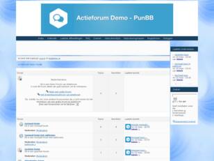 Actieforum Demo PunBB