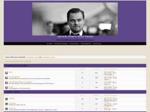 LEONARDO DICAPRIO FORUM FRANCAIS