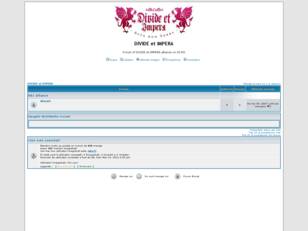 Forum gratuit : DIVIDE et IMPERA