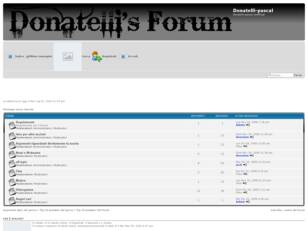 Forum gratis : Donatelli-pascal