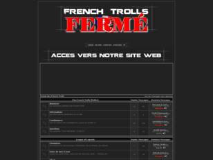 Forum DO NOT FEED THE TROLLS