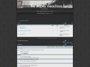 The Dopey Meacham Forum