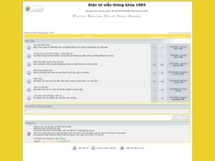 Điện tử viễn thông khóa 1995