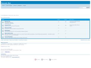 forum Dynamic Bux feel free to talk