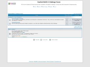 Stanford BASES E-Challenge Forum