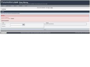 Free forum : Easy Money