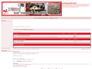 Free forum : eatsleepandbreathe