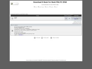 Download E-Book For Nook PDA PC IPAD