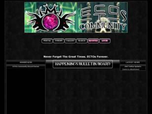 ECTOs Community Forums