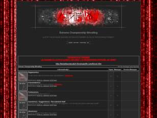 Extreme Championship Wrestling - The Officiel SNRP