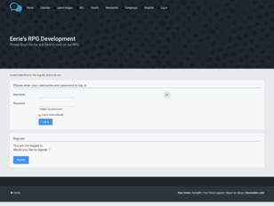 Eerie's RPG Development