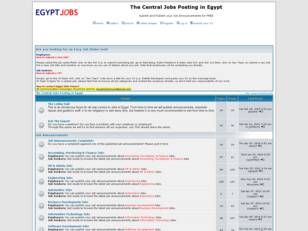 Welcome to Egypt Jobs Forum