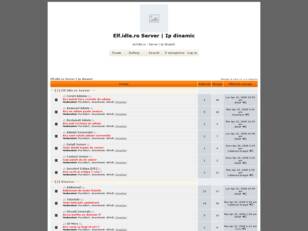 Forum gratuit : Elf.idle.ro Server | Ip dinamic