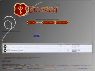 Forum de l'alliance Elysion [Lys]
