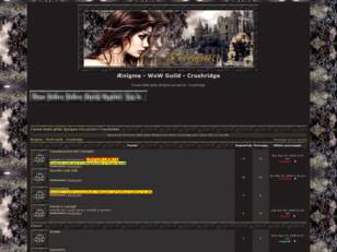 Forum gratis : Ænîgma - WoW Guild - Crushridge