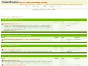 Free forum : envision a new world design charrette