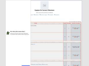 Equipes De Secours Pokemons