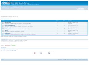 Free forum : ESBC Bible Readin Forum