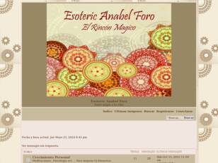 Esoteric Anabel Foro