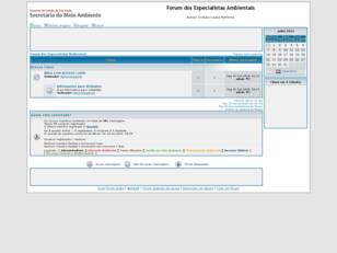 Forum dos Especialistas Ambientais - SMA/SP